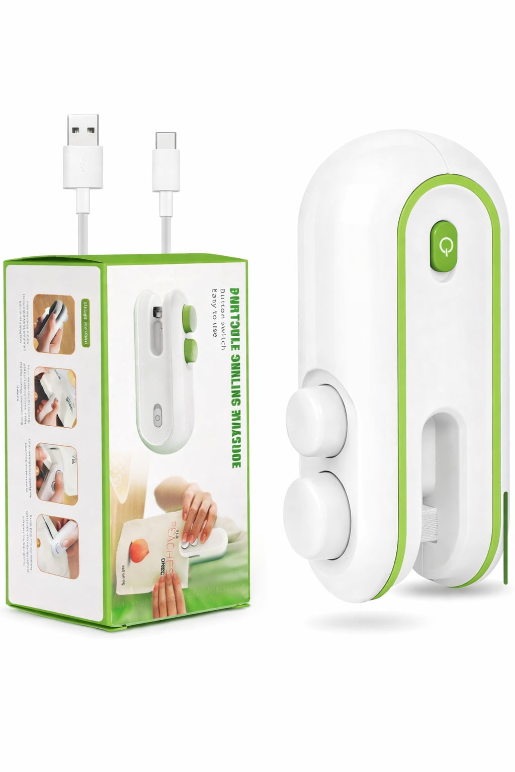 2-in-1 Mini Bag Sealer & Cutter – Keep Snacks Fresh