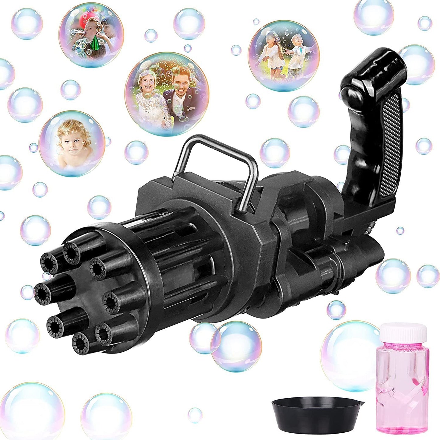 Electric Bubble Blaster Toy for Kids – Battery Operated | Holi, Birthday & Party Fun