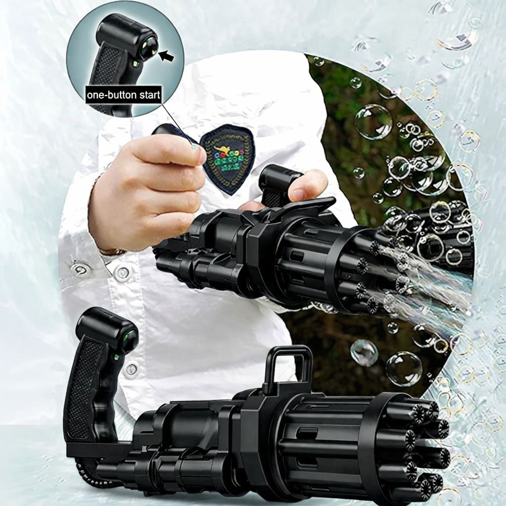 Electric Bubble Blaster Toy for Kids – Battery Operated | Holi, Birthday & Party Fun