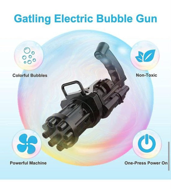 Electric Bubble Blaster Toy for Kids – Battery Operated | Holi, Birthday & Party Fun