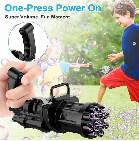 Electric Bubble Blaster Toy for Kids – Battery Operated | Holi, Birthday & Party Fun