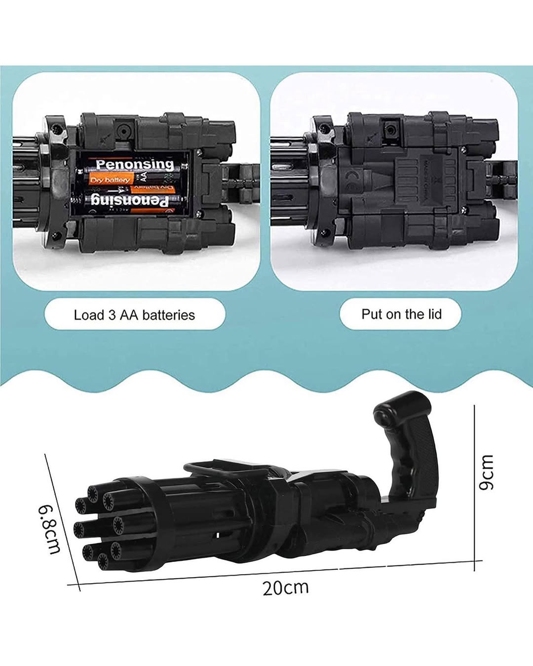 Electric Bubble Blaster Toy for Kids – Battery Operated | Holi, Birthday & Party Fun