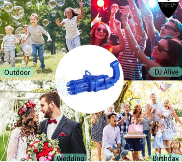 Electric Bubble Blaster Toy for Kids – Battery Operated | Holi, Birthday & Party Fun